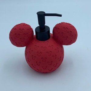 Mickey Mouse Red Soap Dispenser